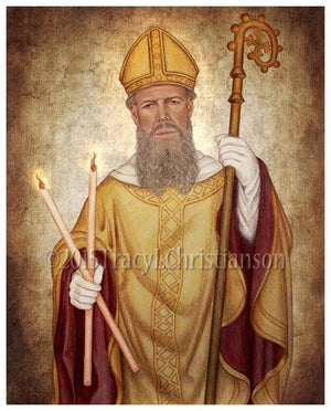 St. Blaise (Blase) Print