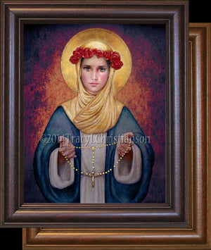 Our Lady of the Rosary Framed