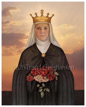 St. Elizabeth of Portugal Print