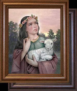 St. Agnes of Rome Framed