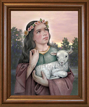 St. Agnes of Rome Framed