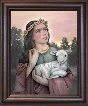 St. Agnes of Rome Framed