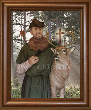 St. Hubert Framed