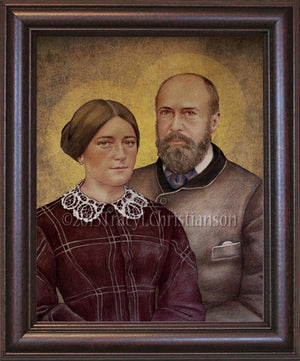 St. Louis & St. Zelie Martin Framed