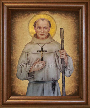 St. Junipero Serra Framed