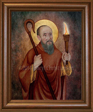 St. Aidan of Lindisfarne Framed