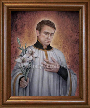 St. Aloysius Gonzaga Framed