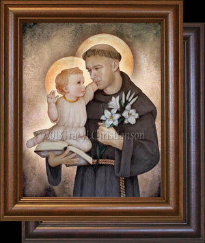 St. Anthony of Padua Framed