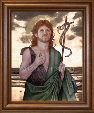 St. John the Baptist Framed