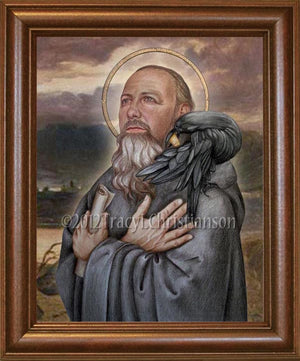 St. Benedict of Nursia Framed