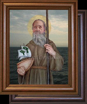St. Brendan the Navigator Framed