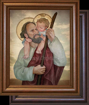 St. Christopher Framed