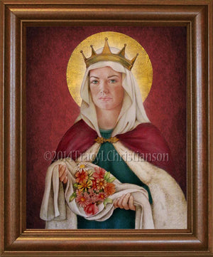 St. Elizabeth of Hungary Framed
