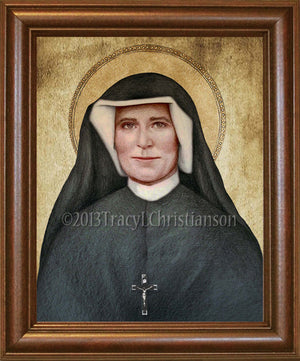 St. Faustina Framed