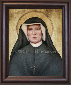 St. Faustina Framed