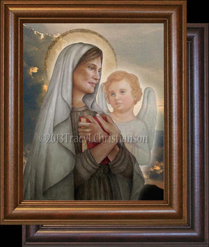 St. Frances of Rome Framed