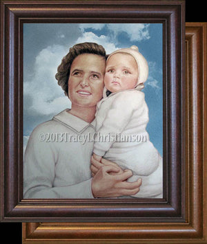 St. Gianna Molla Framed