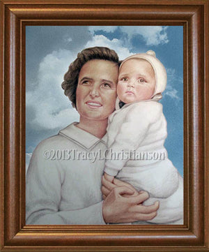 St. Gianna Molla Framed