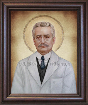 St. Giuseppe (Joseph) Moscati Framed