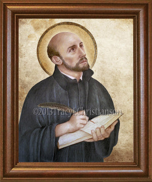 St. Ignatius of Loyola Framed