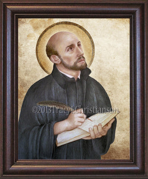 St. Ignatius of Loyola Framed