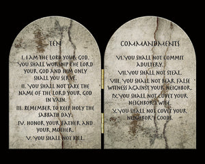 The Ten Commandments Diptych