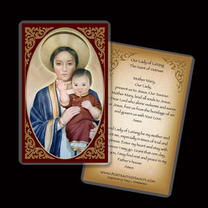 Our Lady of La Vang Holy Card