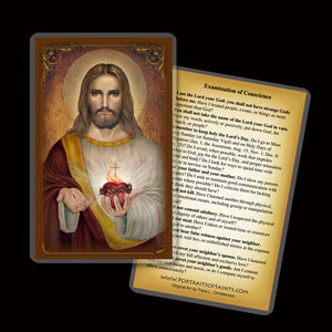 Sacred Heart (E) Holy Card