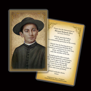 Bl. Rolando Rivi Holy Card