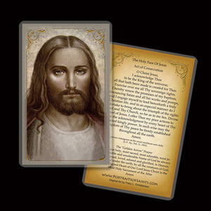 Face of Christ Holy Card