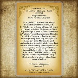 Fr. Vincent Capodanno Holy Card