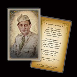 Venerable Fr. Emil Kapaun Holy Card