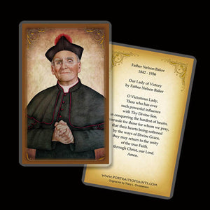 Fr. Nelson Baker Holy Card