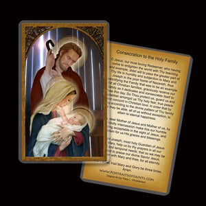 Holy Family (D) Holy Card