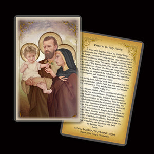 Holy Family (F) Holy Card