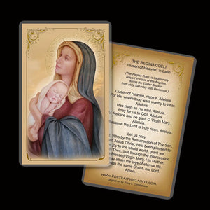Madonna & Child (E) Holy Card