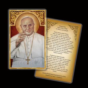 Pope St. John XXIII Holy Card