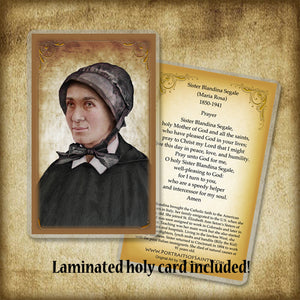 Sr. Blandina Segale Pendant & Holy Card Gift Set
