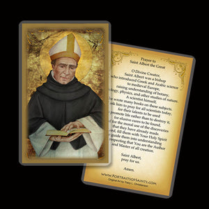 St. Albert the Great Holy Card