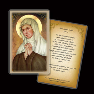 St. Angela Merici Holy Card