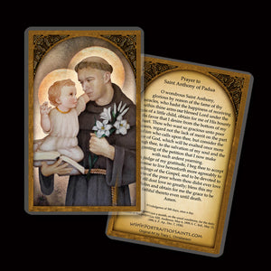 St. Anthony of Padua Holy Card