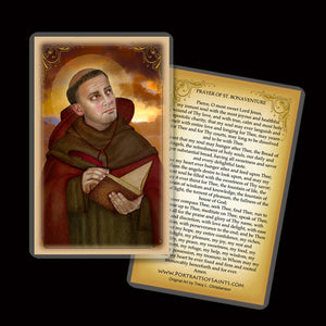 St. Bonaventure Holy Card