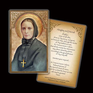 St. Frances Xavier Cabrini Holy Card