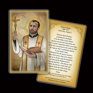 St. Cajetan Holy Card