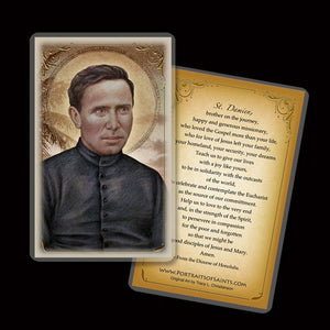 St. Damien of Molokai Holy Card