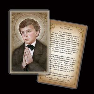 St. Dominic Savio Holy Card