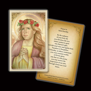St. Dorothy Holy Card