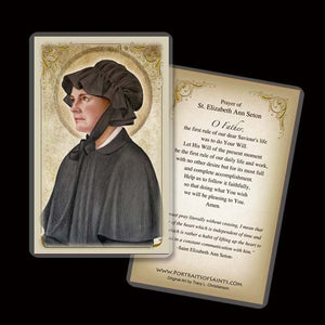 St. Elizabeth Ann Seton Holy Card