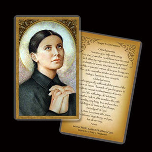 St. Gemma Galgani Holy Card