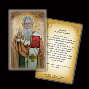 St. Ignatius of Antioch Holy Card